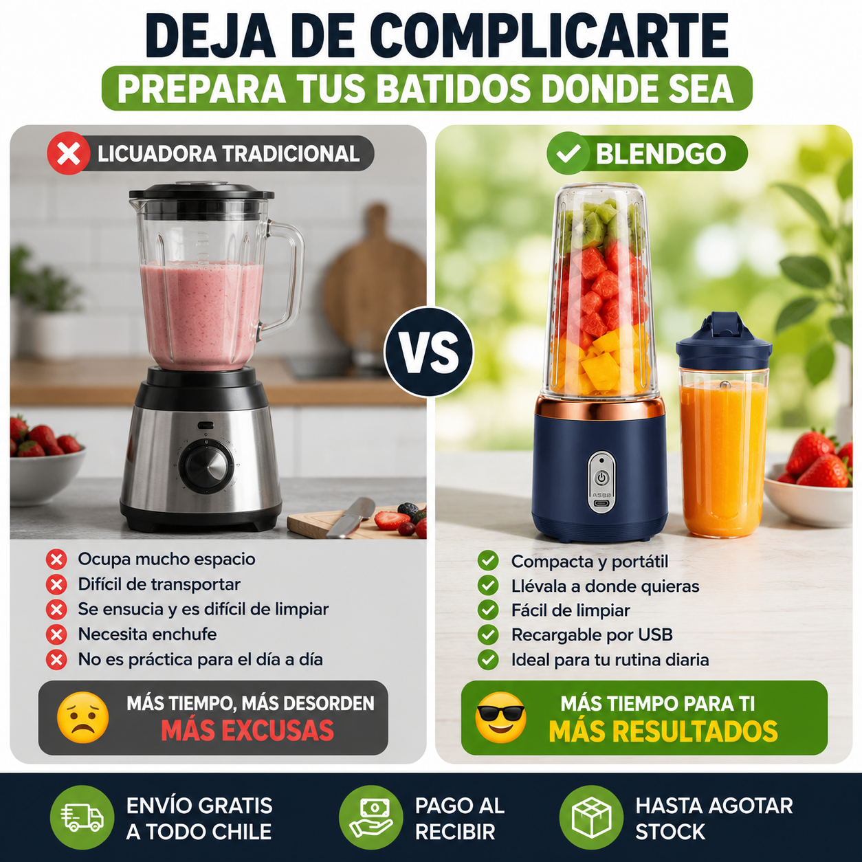 BlendGo🔥 Licuadora Portátil