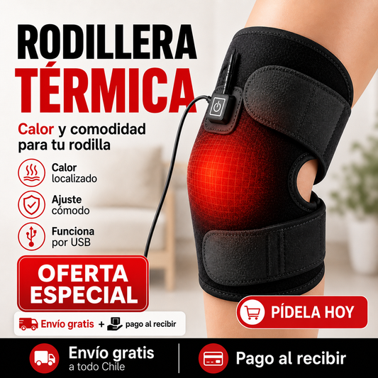 Rodillera Térmica: calor y comodidad para tus rodillas en casa -  ENVIO GRATIS