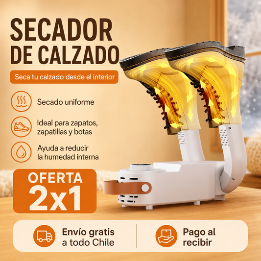 DryStep Pro – Secador de Zapatos Inteligente (Oferta 2x1)