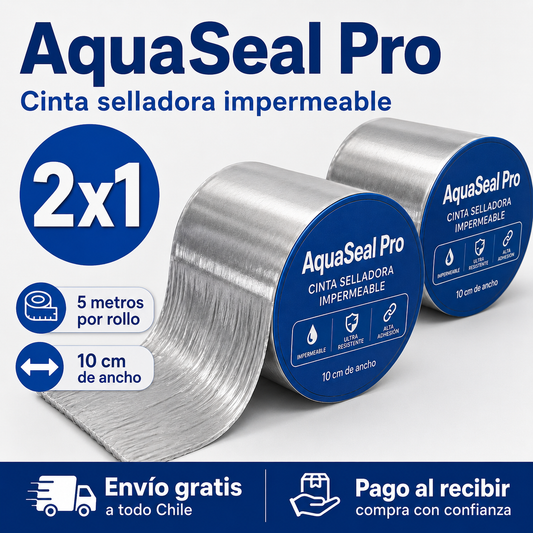 Cinta AquaSeal Pro | ¡Oferta 2x1!
